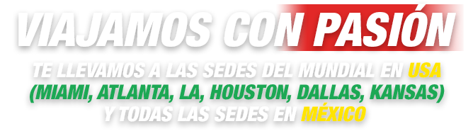 Viaja con Omnibus Express a las sedes del mundial